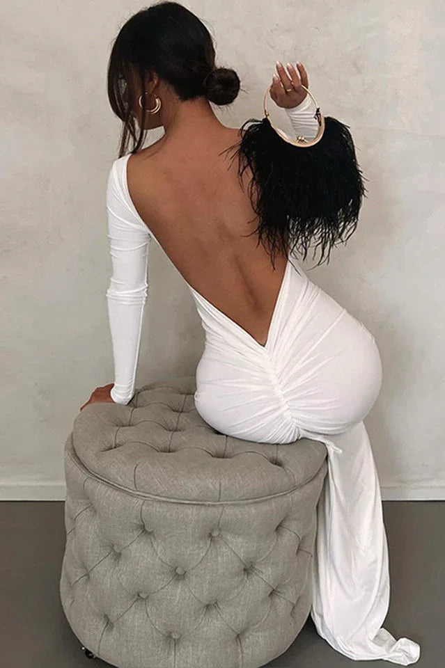 Camila Long Sleeve Maxi Dress - View 11 | TEVQA