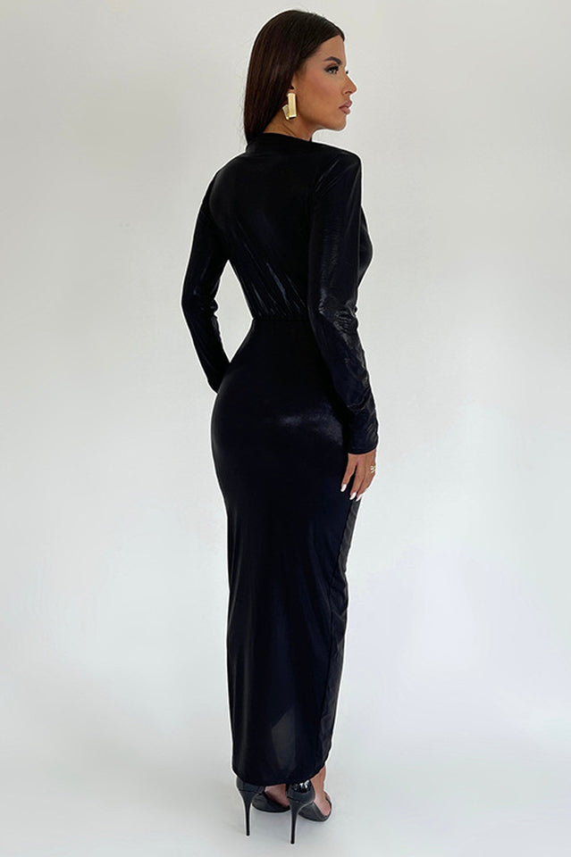 Juliette Metallic Tie Front Dress | Dress In Beauty