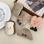 Whimsical "Kawaii" Foodie Acetate Clip Collection (3.2 Inch Avg) - TEVQA