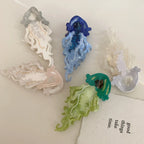 Large Acetate Jellyfish Hair Claw Clip - View 10 | TEVQA
