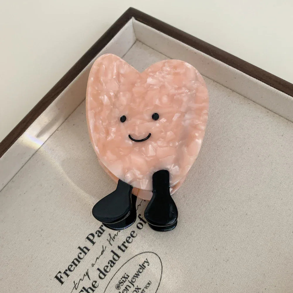 Whimsical "Kawaii" Foodie Acetate Clip Collection (3.2 Inch Avg) - TEVQA