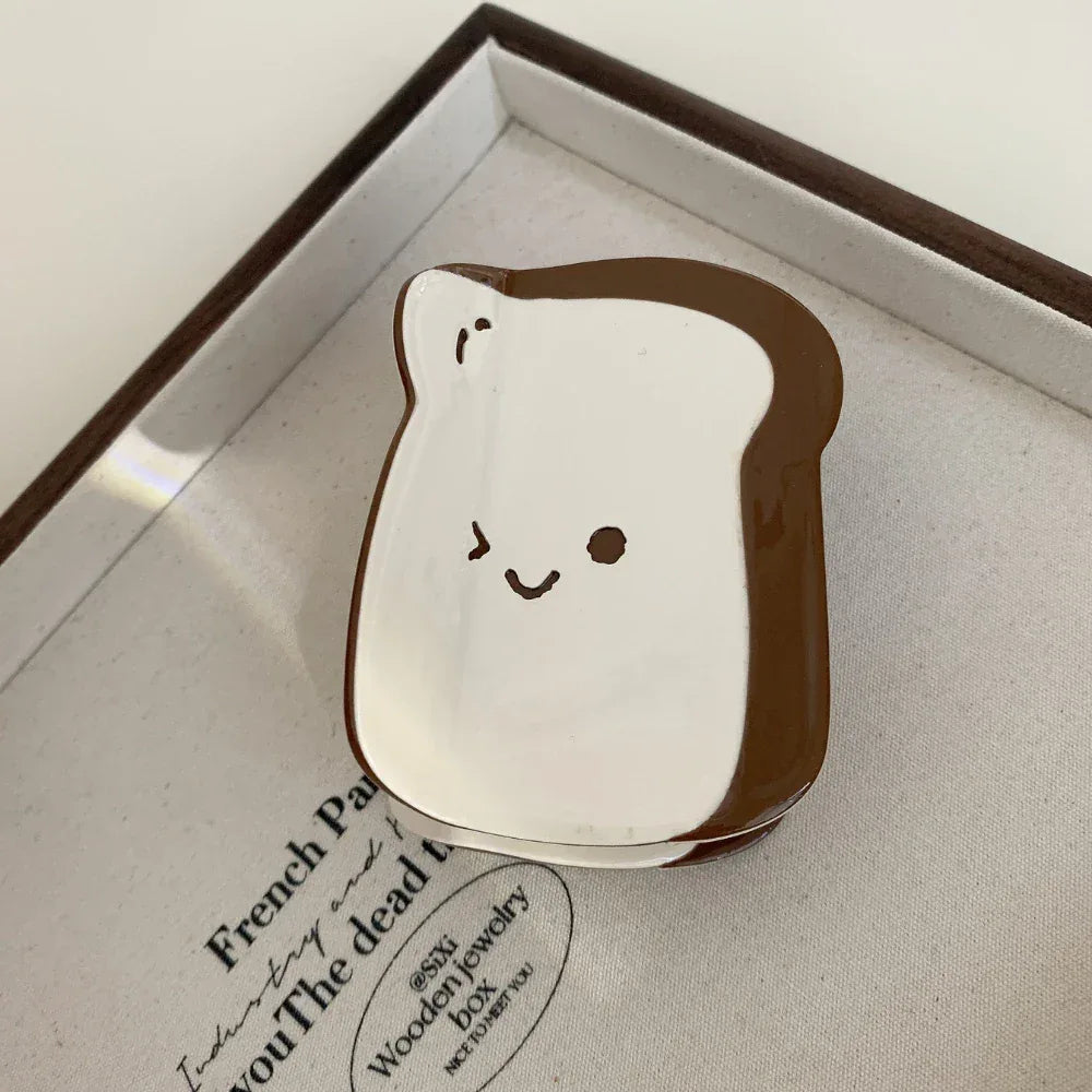 Whimsical "Kawaii" Foodie Acetate Clip Collection (3.2 Inch Avg) - TEVQA