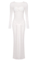 Strappy Long Sleeve Maxi Dress | Dress In Beauty