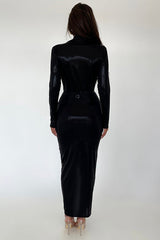 Juliette Metallic Tie Front Dress | Dress In Beauty