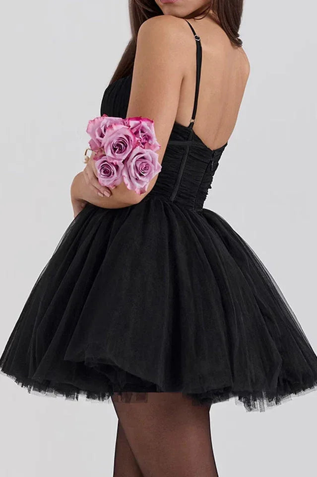 Princess Tulle Mini Dress - View 7 | TEVQA