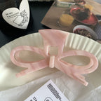 Acetate bow hair claw clip - View 10 | TEVQA