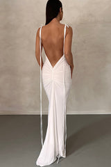 Jiani Slip Backless Gown | Dress In Beauty