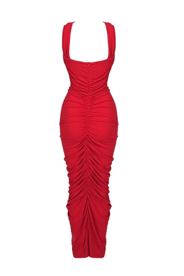 Kelly Halter Neck Maxi Dress - View 20 | TEVQA