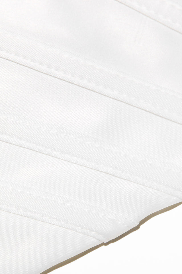 Aubrie Vintage Cream White Beaded Bra | Dress In Beauty