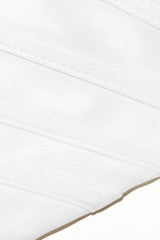 Aubrie Vintage Cream White Beaded Bra | Dress In Beauty