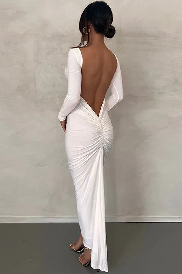 Camila Long Sleeve Maxi Dress - View 12 | TEVQA