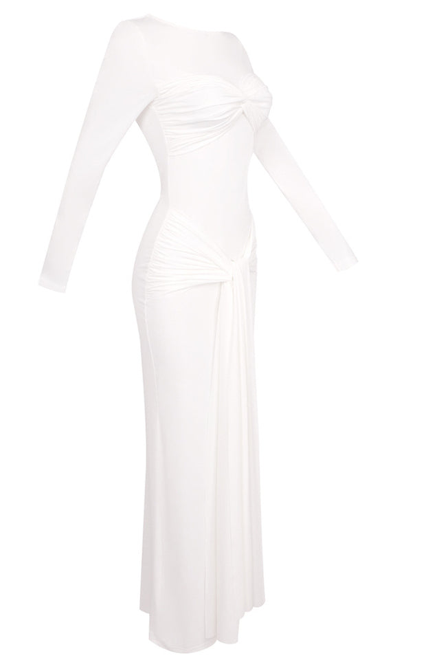 Strappy Long Sleeve Maxi Dress | Dress In Beauty