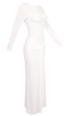 Strappy Long Sleeve Maxi Dress | Dress In Beauty