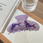 Ocean Acetate Hair Claw Clip - View 12 | TEVQA
