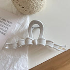 Jumbo Ribbon Bow Hair Claw Clip - View 10 | TEVQA