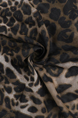 Animal Print Backless Slip Dress | Dress In Beauty