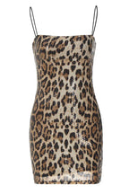 New In Town Leopard Print Mini Dress - TEVQA