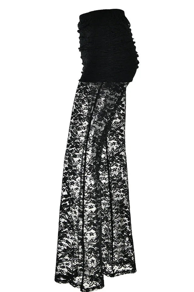 Flared Lace Pants - View 17 | TEVQA