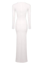 Strappy Long Sleeve Maxi Dress - TEVQA