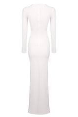 Strappy Long Sleeve Maxi Dress | Dress In Beauty