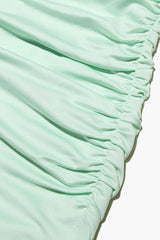 Camilla Pistachio Ruffle Cuff Mini Dress | Dress In Beauty