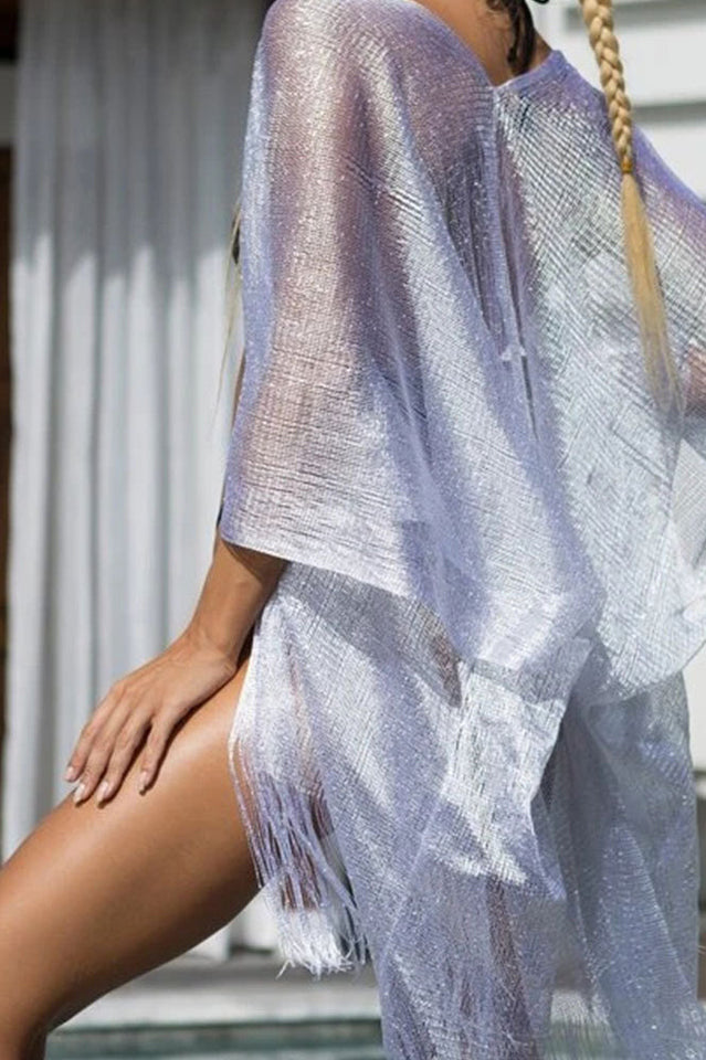 Metallic Sparkle Cover Up | Dress In Beauty