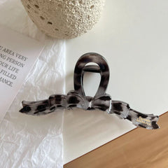 Jumbo Ribbon Bow Hair Claw Clip - View 13 | TEVQA