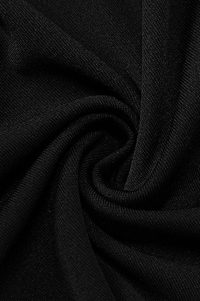 Maxi One Shoulder Feather Dress - View 8 | TEVQA