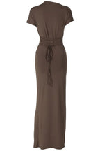 Tea Bodied Maxi Dress - TEVQA