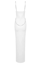 Katalina Knit Maxi Dress with Chain Strap - View 16 | TEVQA