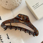 French Design Cutout Acetate Hair Clip - View 9 | TEVQA