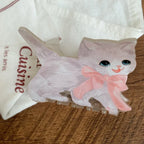 Whimsical animal acetate hair claw clip - View 7 | TEVQA