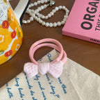 Gentle Knit Knot Bow Hair Ties for Kids - View 8 | TEVQA
