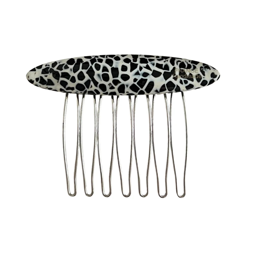 Small Acetate French Hair Comb - 2.5 Inch Side Comb