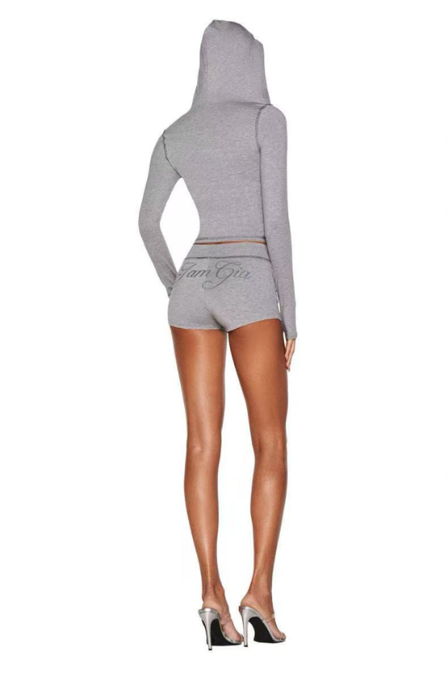 Blare Hoodie + Short Set | Dress In Beauty