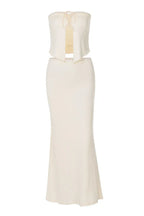 Strapless Cut-Out Maxi Skirt Set - View 9 | TEVQA