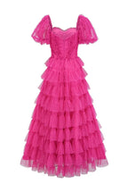 Lisette Ruffle Off Shoulder Gown - View 14 | TEVQA