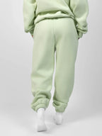 Comfortable fleece joggers with elastic waistband - View 33 | TEVQA