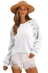 Buttoned Ribbed Top | Dress In Beauty