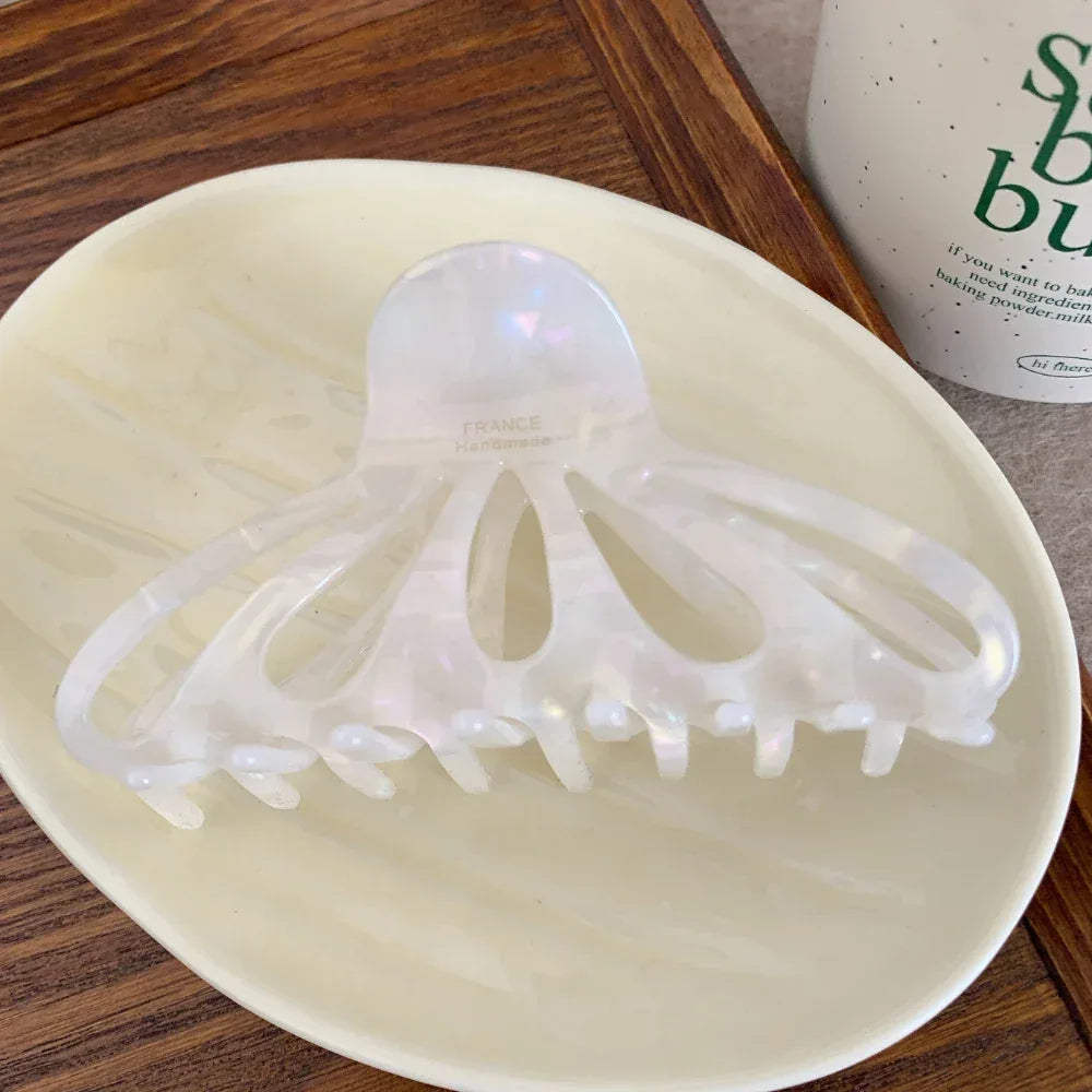 Classic French Style Octopus Hair Claw Clip - View 8 | TEVQA