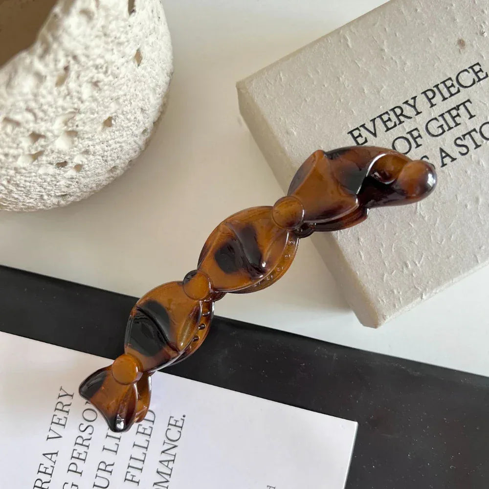 Beaded bar hair clip - View 10 | TEVQA