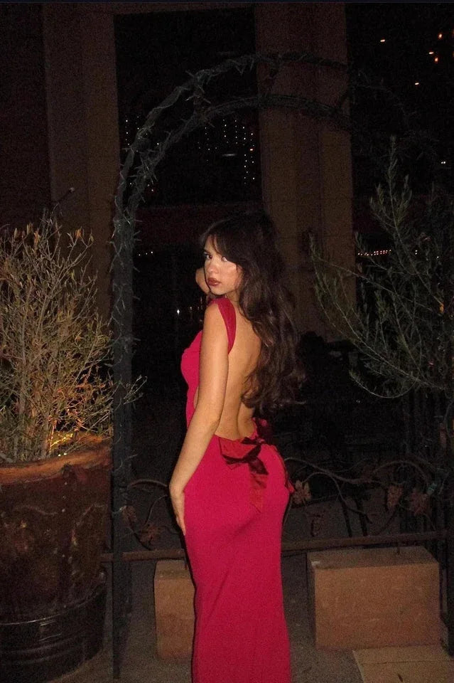 Lila Velvet Maxi Dress - View 14 | TEVQA