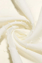 Serenita Vintage Cream Floral Mini Dress - View 8 | TEVQA
