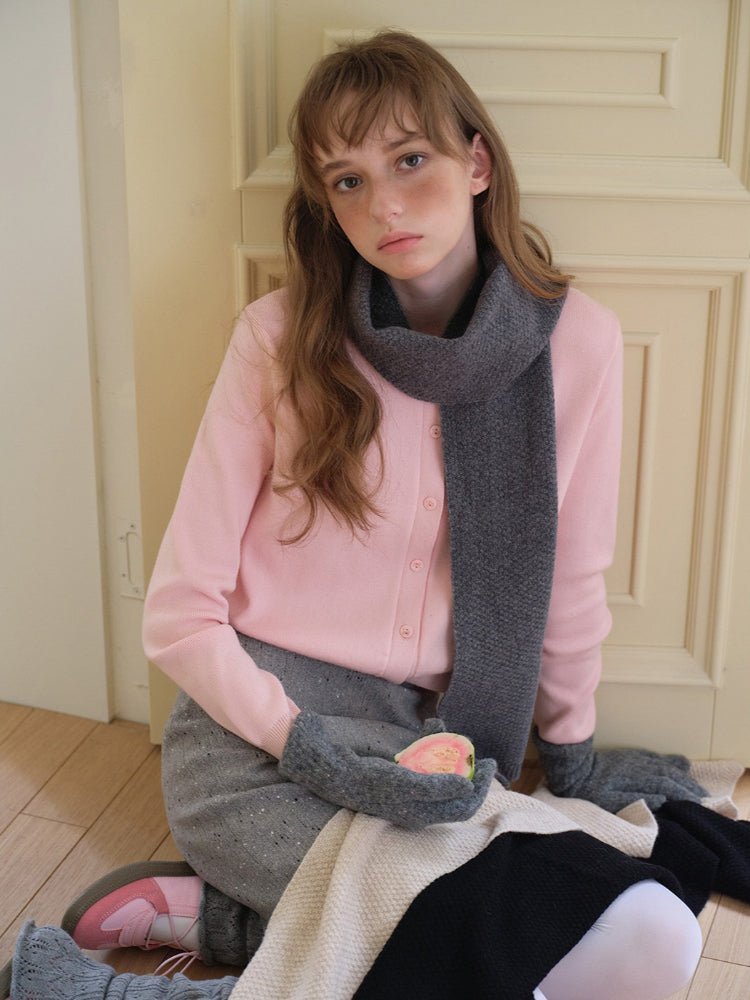 Quiet Luxury 100% Pure Wool Scarf