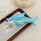 Jumbo Ocean Life Acetate Hair Claw Clip - View 9 | TEVQA
