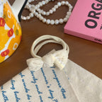 Gentle Knit Knot Bow Hair Ties for Kids - View 12 | TEVQA