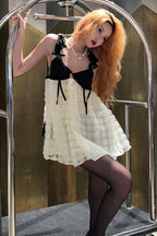 Ruffled Strap Babydoll Dress - View 13 | TEVQA