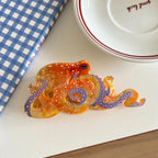 Octopus Acetate Hair Claw Clip - View 7 | TEVQA