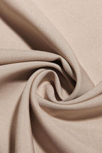 Draped Tie Front Shirt Set - View 9 | TEVQA