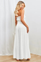 High Waisted Wide Leg Trousers - View 23 | TEVQA